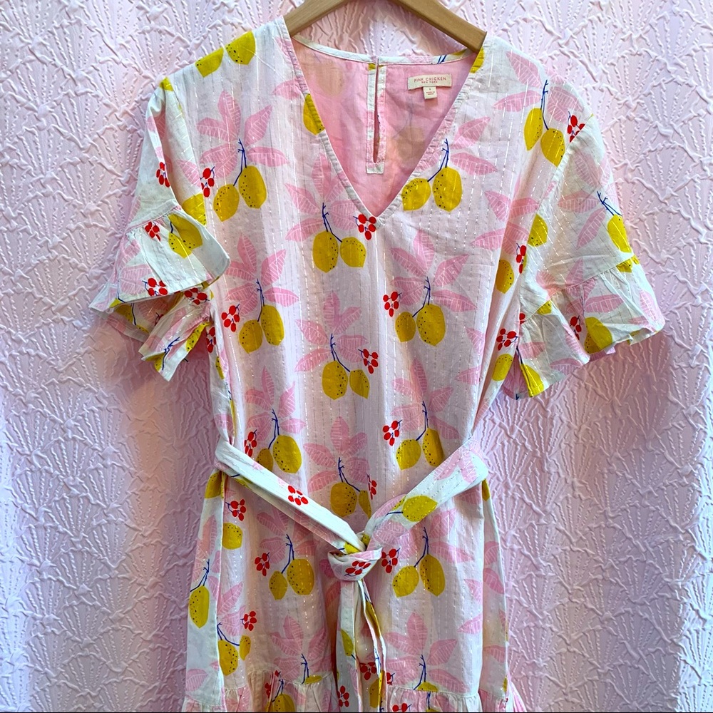 NWOT Pink Chicken Lemon Halsey Dress Sz S